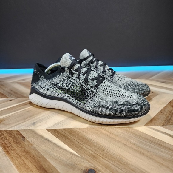 Nike Other - Nike Free RN Flyknit 2017 Oreo 880843-003 Running Shoes Men's Size 11 Athletic